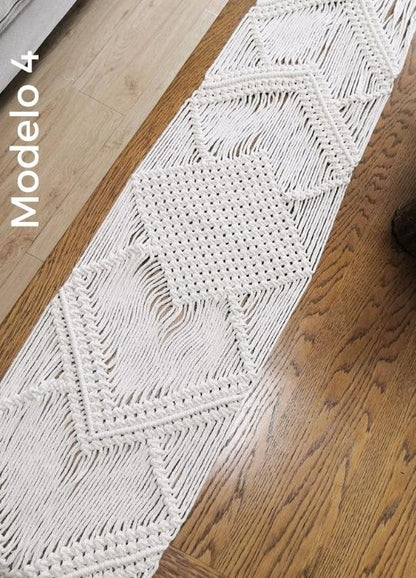 Caminos de mesa - Sakal Macramé