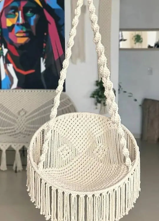 Silla colgante/Columpio Mérida - Sakal Macramé